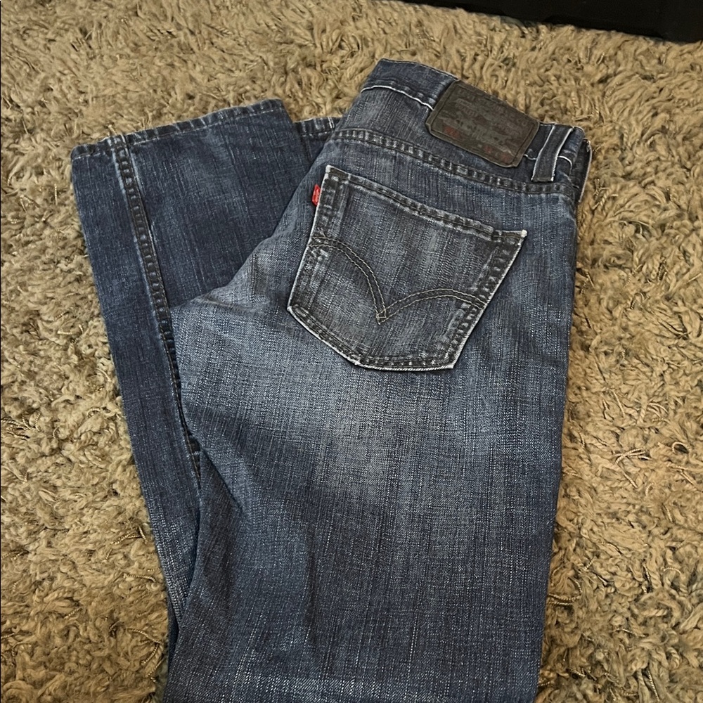Levi's Classic Straight Blue Jeans